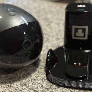 Ebo Black Robotic Pet Camera